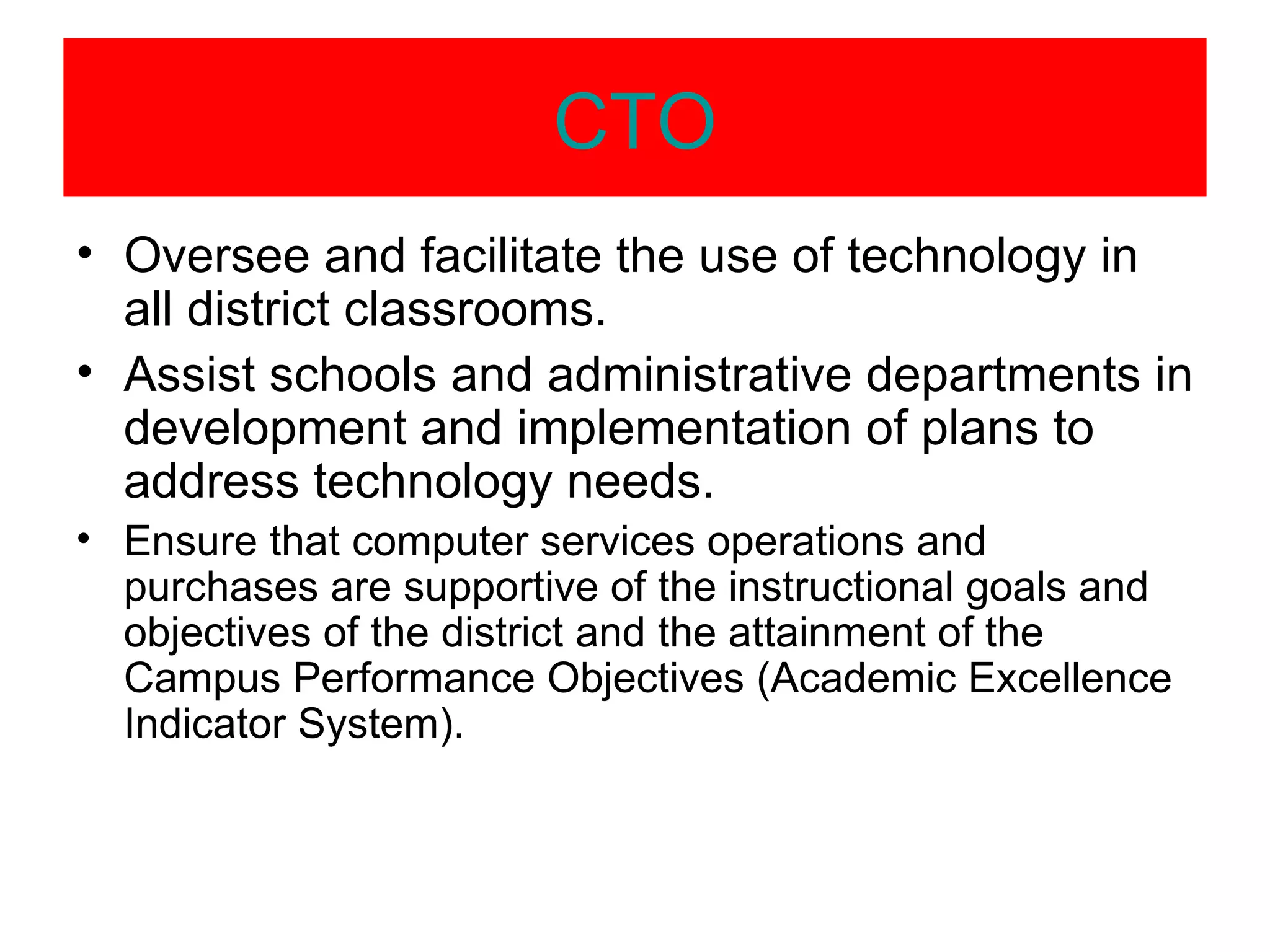 Technology Organizational Chart | PPT