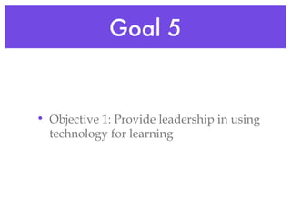 Technology Objectives Exmaple Technology Plan Overview Feb 2011 | PPT