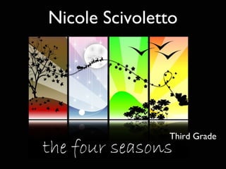 Nicole Scivoletto

Third Grade

 