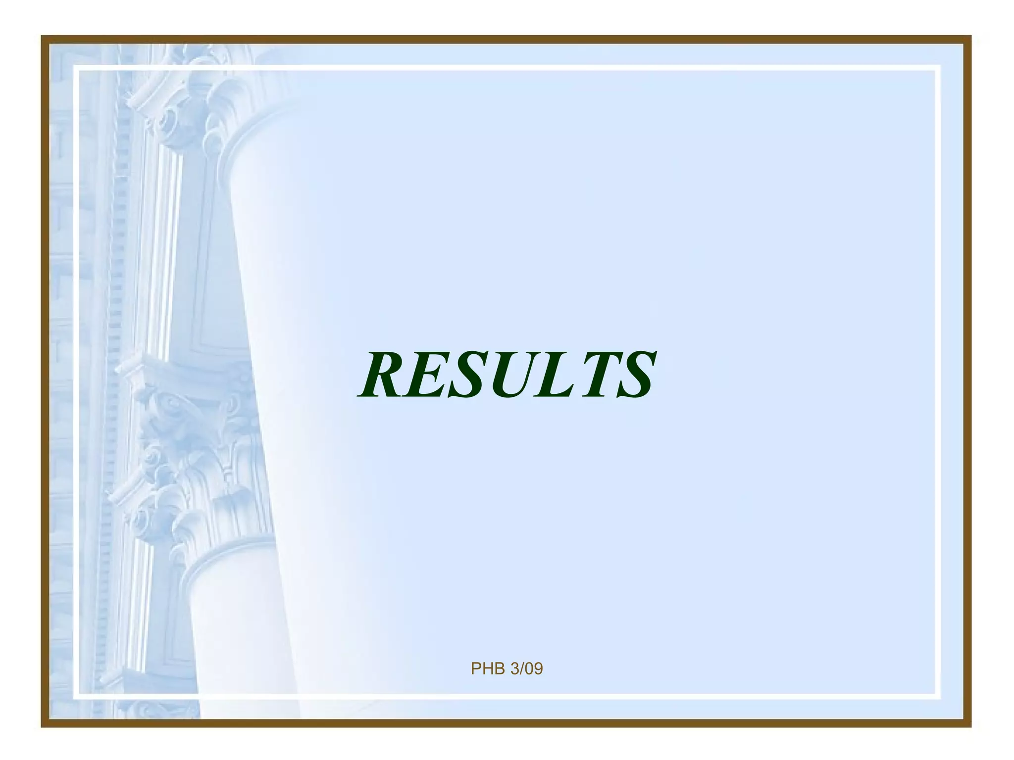 RESULTS 
