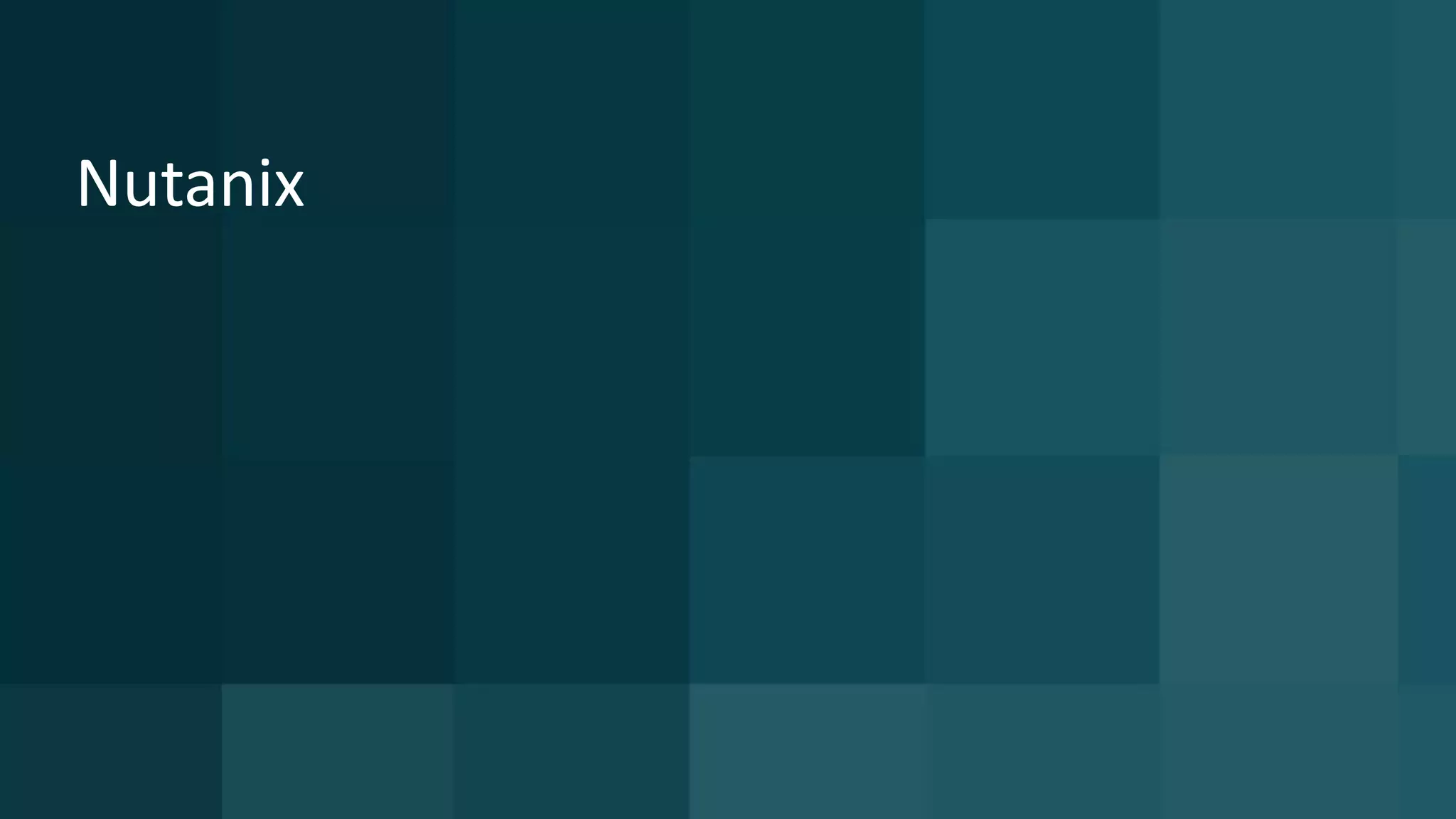 19 © 2015 CA. ALL RIGHTS RESERVED.
Nutanix
 