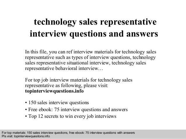 sales interview tips