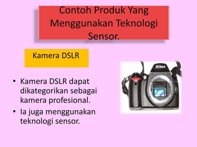 Technology sensor slide | PPT