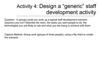 Technology staff development_sdf_april_2010 | PPT