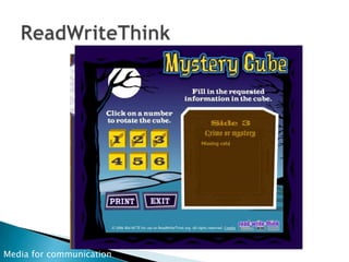 Visual thinkingInspiration 30 dayKidspiration 30 dayCmapFreemindSpark SpaceSmart OrganizerReadWriteThink