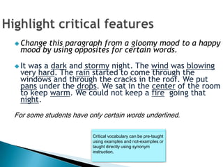 Represent non-linguistically