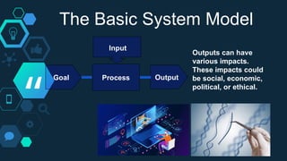 Introduction to Technology System - High school | PPTX