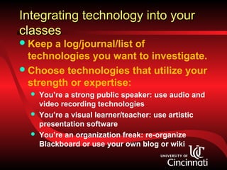 Technology teaching college writing class | PPT | Education