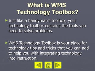 Technology Toolbox Power Point (Advanced) | PPT