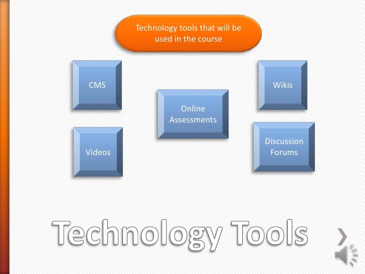 Technology Tools Definitions