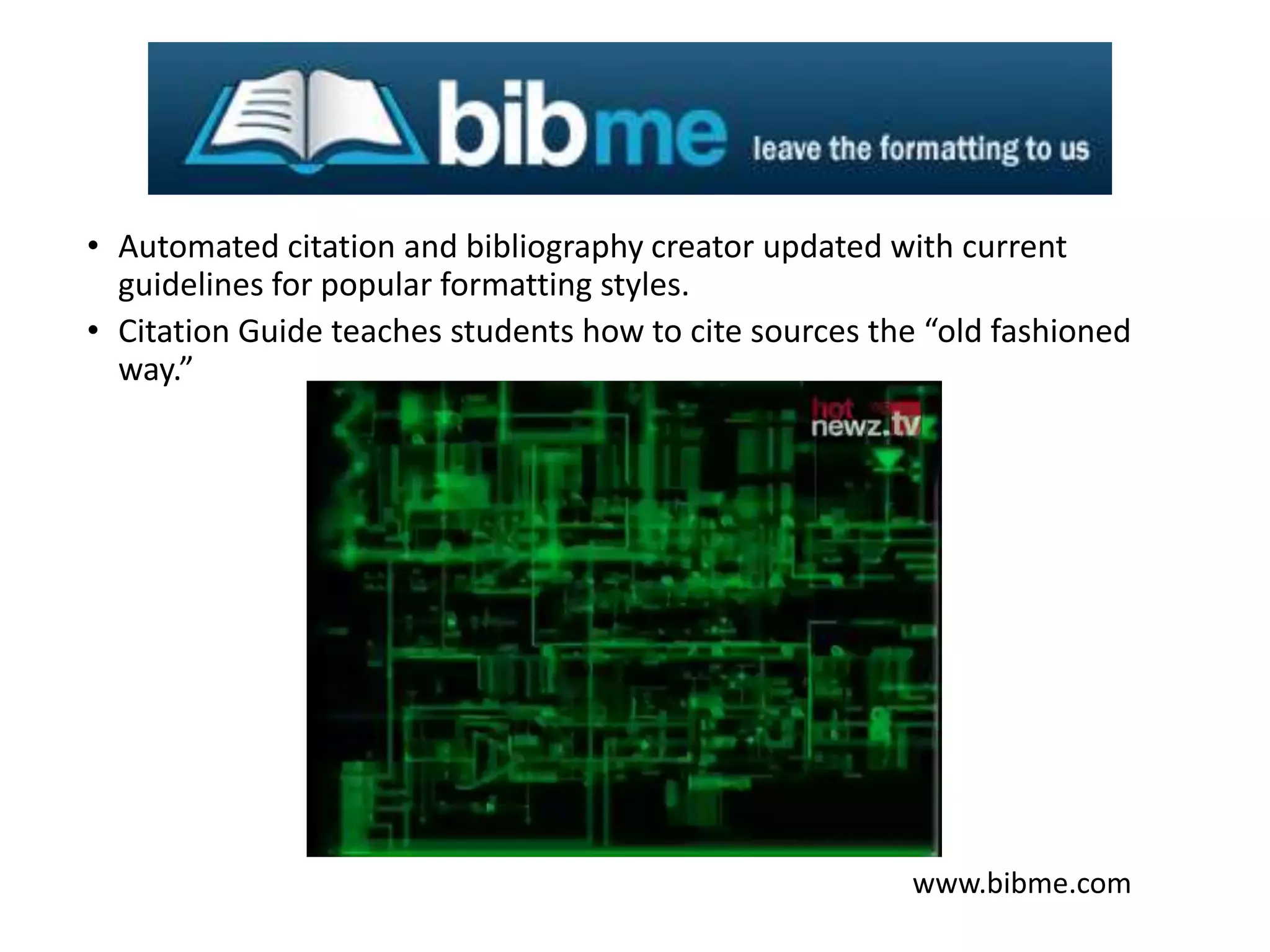 Videos may be kept private, shared, or video links may be shared or posted elsewhere on the Web.www.animoto.com