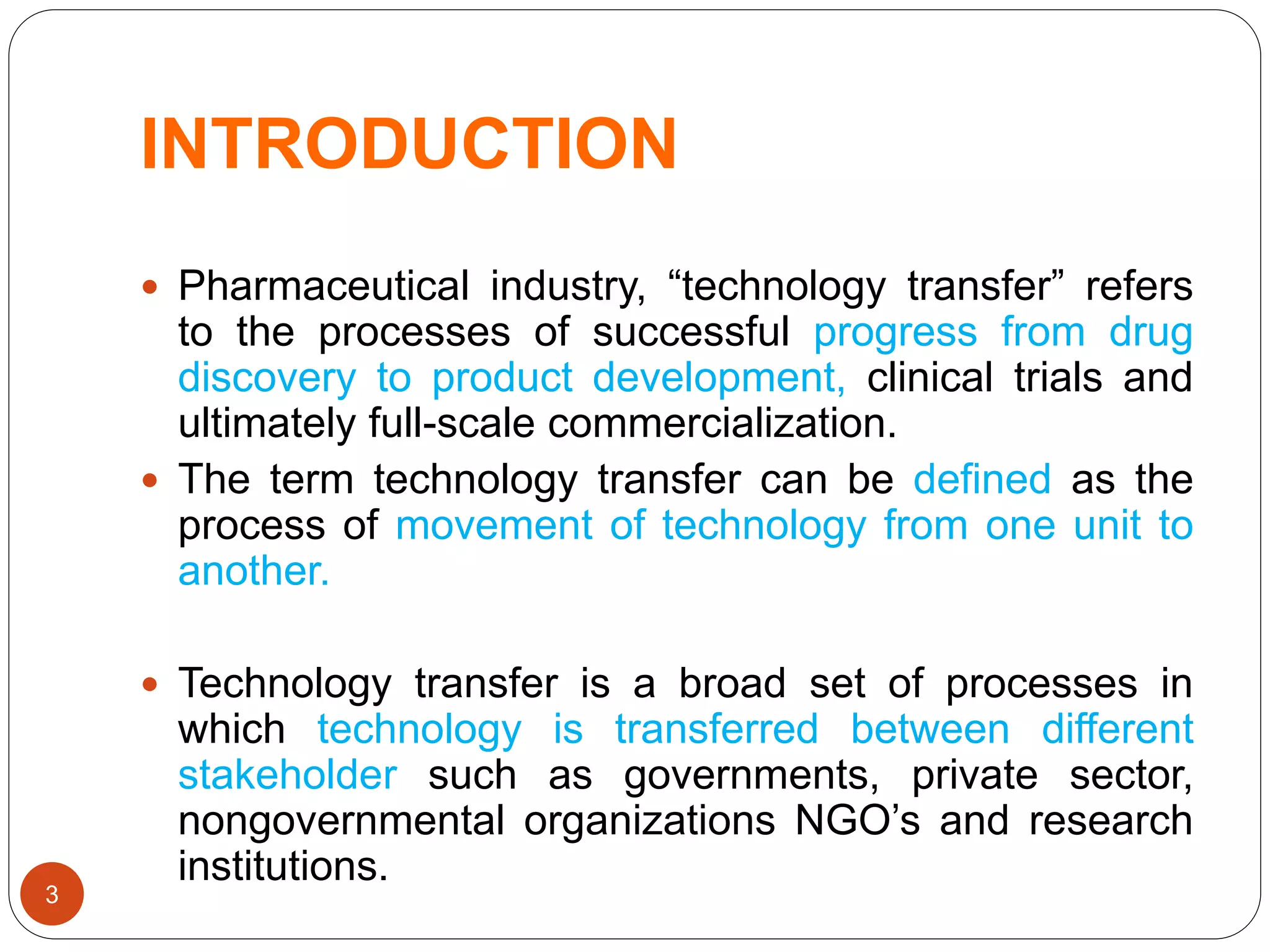 Technology Tranfer models | PPTX