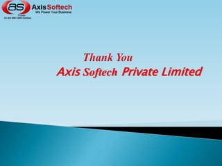 Axis Softech - Technology transform travel industry | PPTX