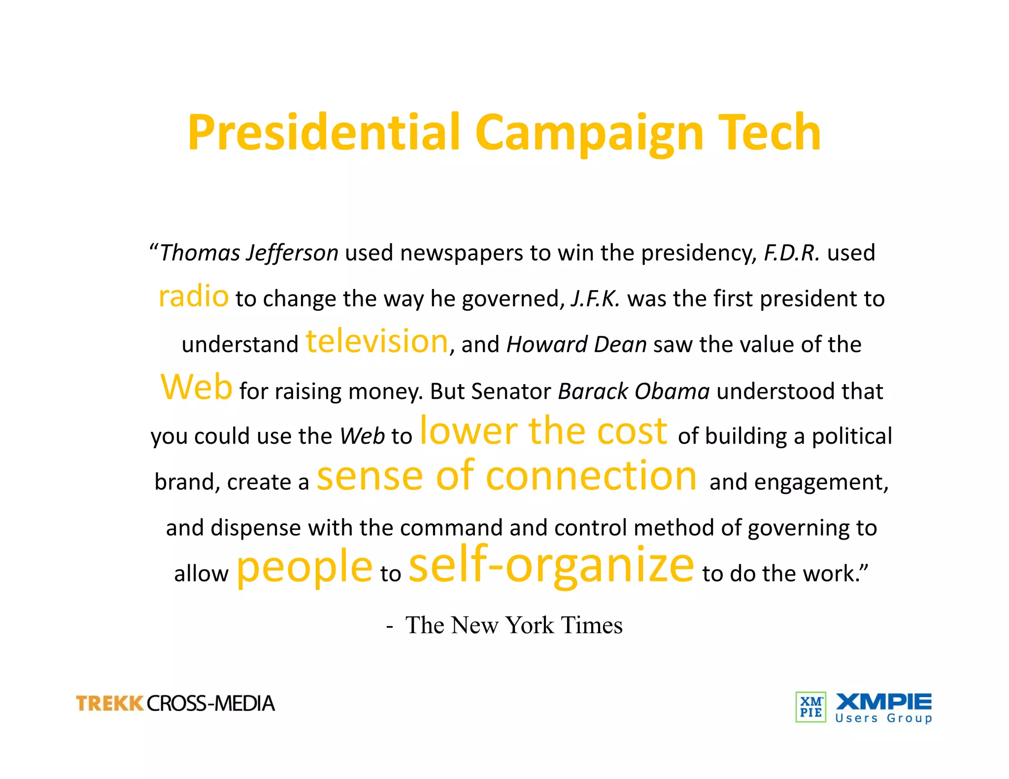 Technology Trends And  Print Service Providers