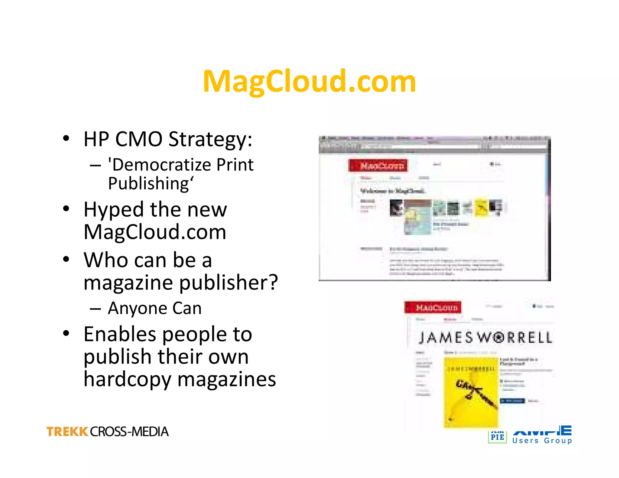 Technology Trends And  Print Service Providers