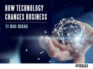 HOW TECHNOLOGY
CHANGES BUSINESS
11 BIG IDEAS
LEADERSHIP .STRATEGY . BUSINESS
 