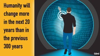 Technology vs Humanity: key themes from Futurist Gerd Leonhard's new book