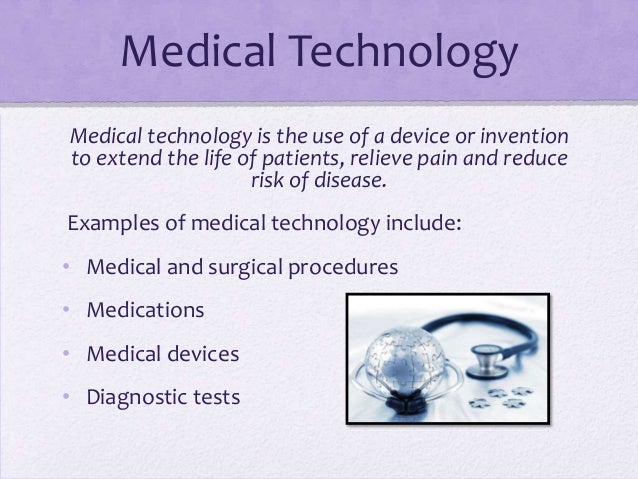 examples of medical technology