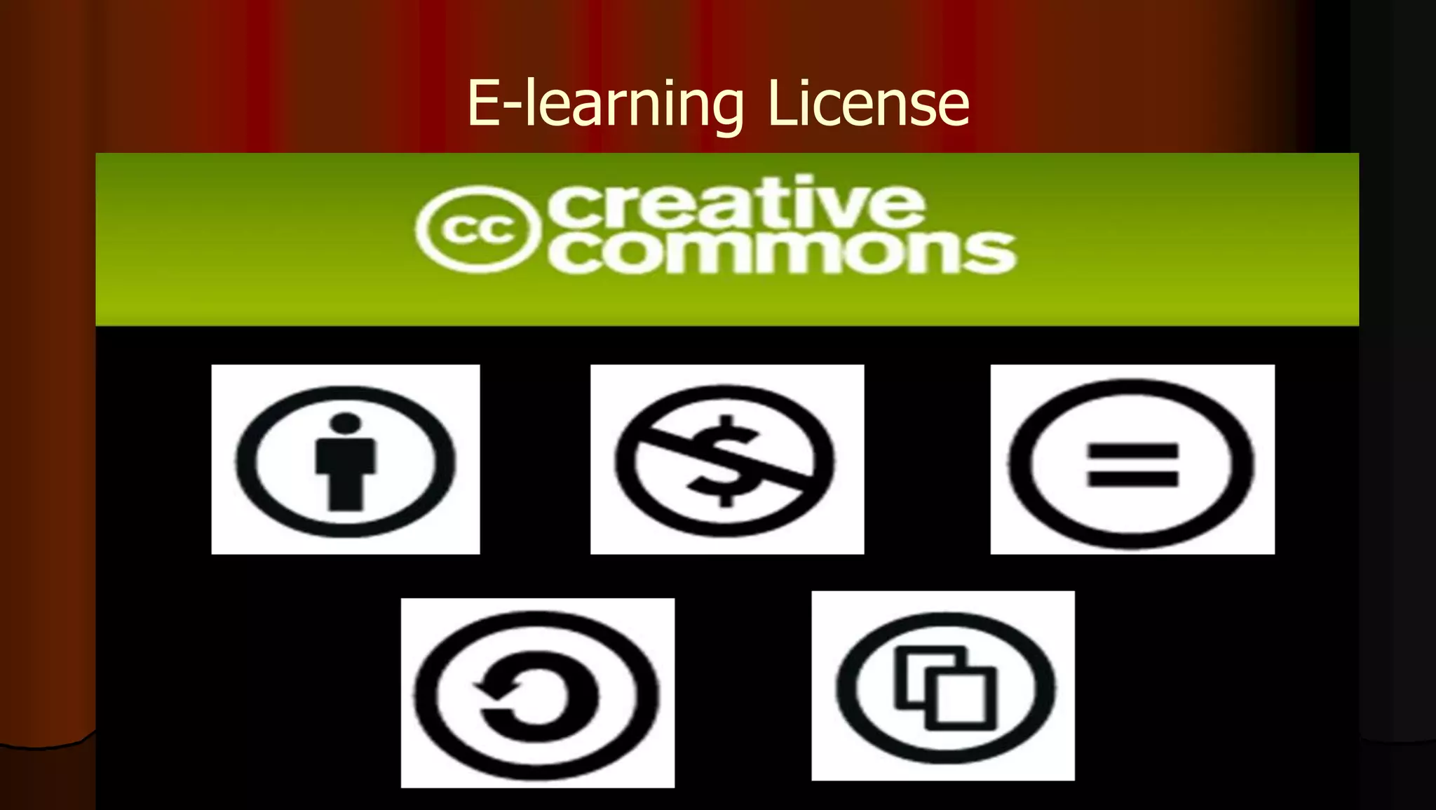 E-learning License
 