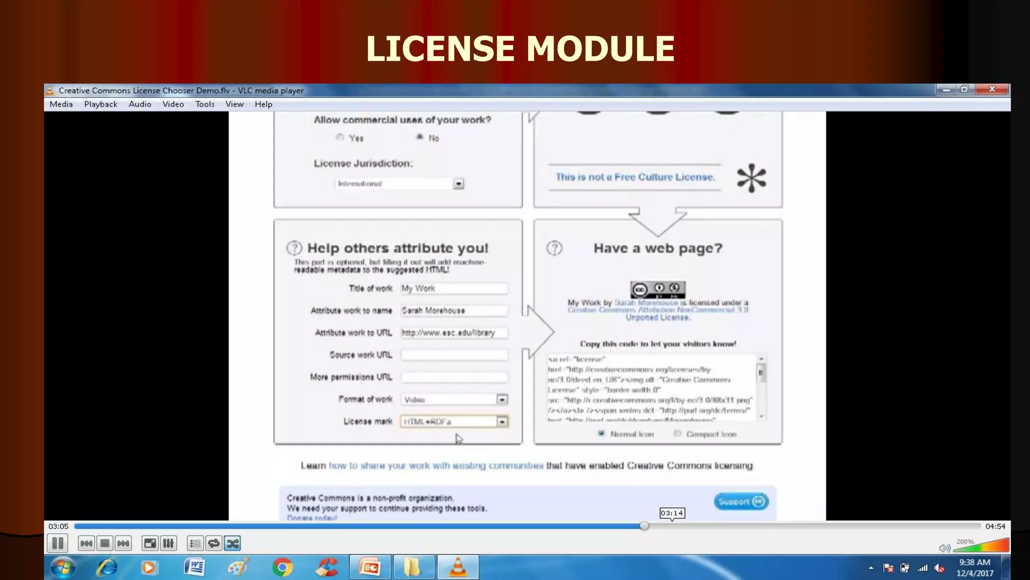 LICENSE MODULE
224
 