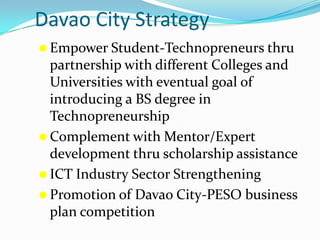 Dado BanataoBorn and raised in Barrio Malabbac, Iguig, Cagayan Valley, Banatao co-founded Mostron, Chips & Technologies, and S3 . Banatao is now regarded as a major contributor to the PC industry. He holds several patents including the first Windows graphical user interface (GUI) accelerator chip. He also was the first to push the idea of the "local bus" for the PC, and putting the Ethernet controller on a chip.