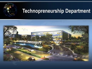 Technopreneurship Department
 