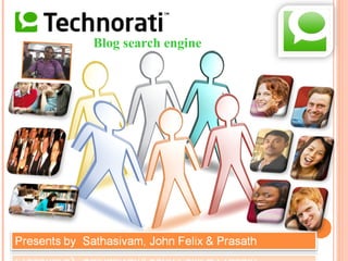 Blog search engine  
