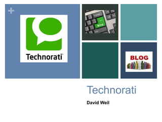 Technorati David Weil 