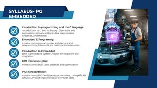 Advanced Embedded Programming Projects PUNE'S NO.1 EMBEDDED SYSTEM COURSE IN PUNE | PDF