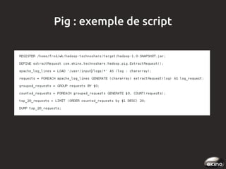 Pig : exemple de script

 