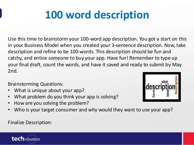 word description