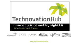 www.technovationhub.be
 