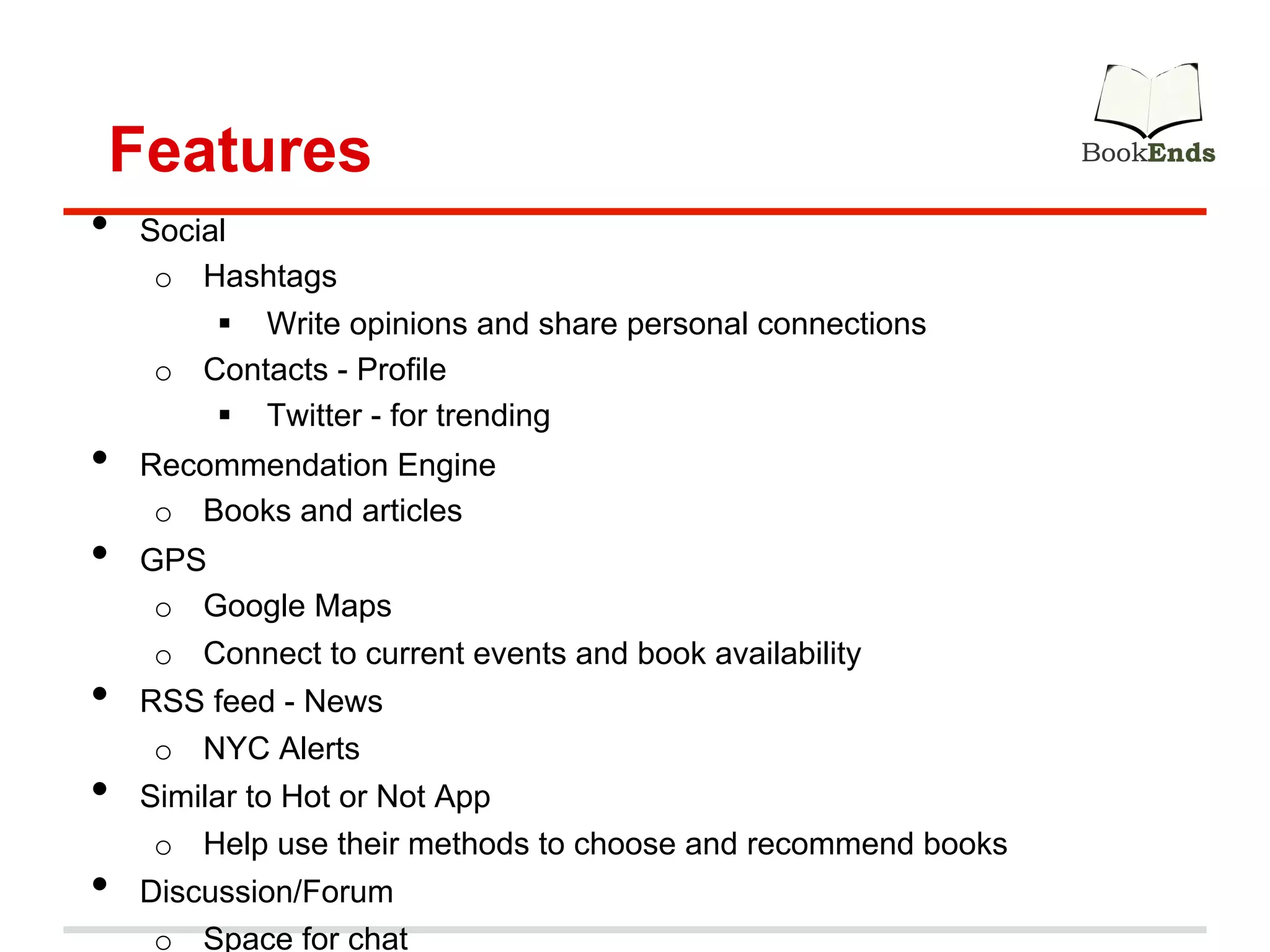 BookEnds Powerpoint | PDF