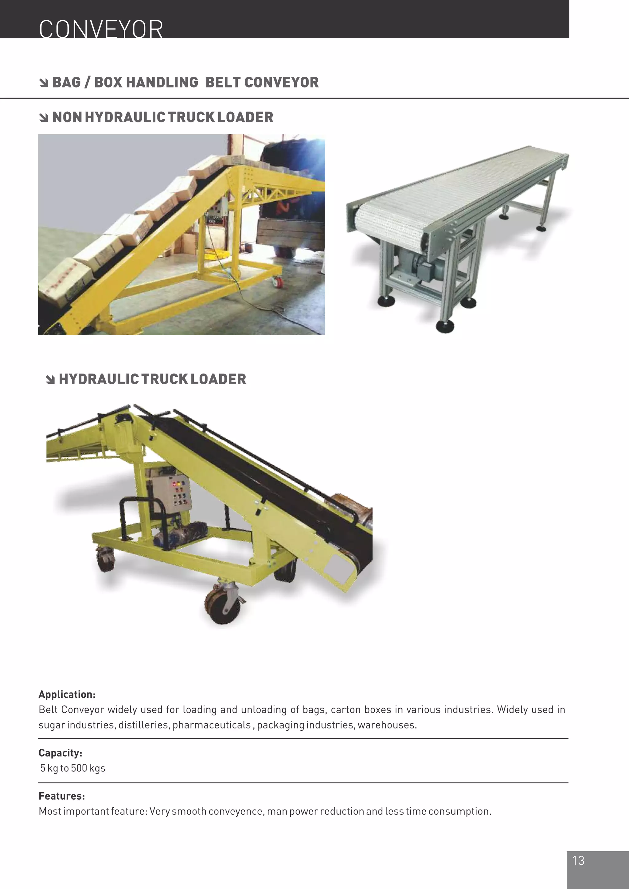 Technovision material handling catalogue PDF