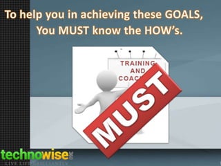 Technowise orientation for new entrepreneurs