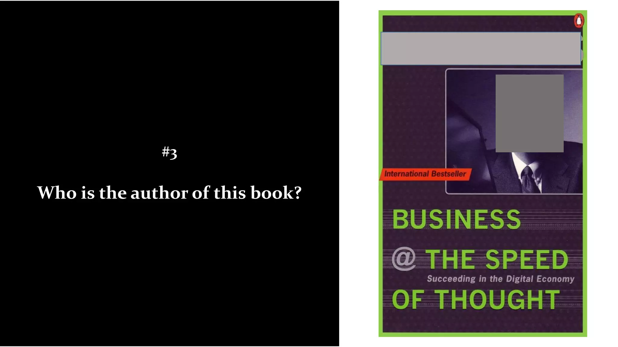 #3
Who is the author of this book?
 