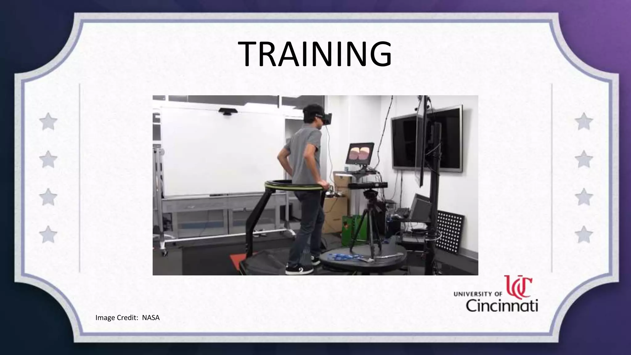 TRAINING
Image Credit: NASA
 