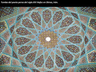 Tumba del poeta persa del siglo XIV Hafez en Shiraz, Irán.
 