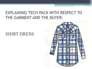 Tech pack - Shirt Dress | PPTX