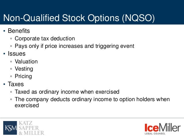 Nqso vs. iso stock options