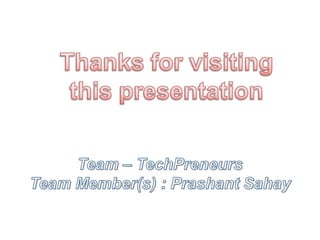 Techprenaurs finfreedom feedback analysis