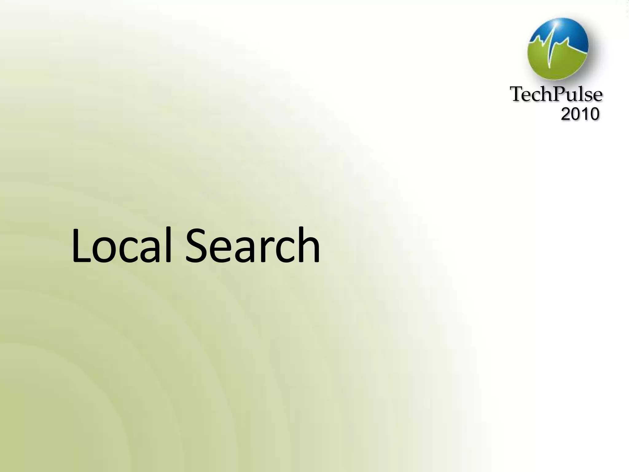 Local Search
