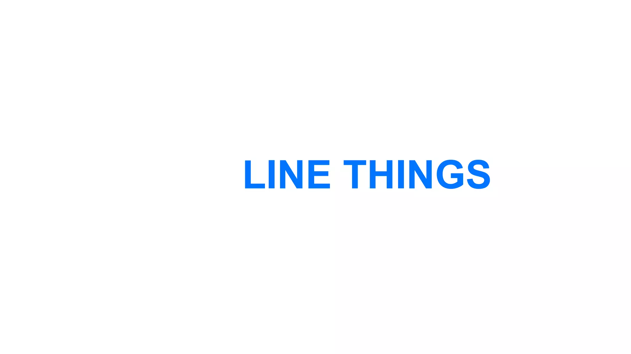 WHY LINE THINGS
 