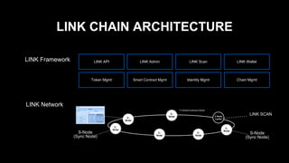 LINE 區塊鏈平台及代幣經濟 - LINK Chain及LINK介紹 | PDF