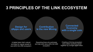 Link Chain Application LINE 區塊鏈平台及代幣經濟 - LINK Chain及LINK介紹 | PDF
