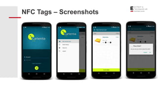 NFC Tags – Screenshots
 