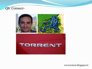 Q6. Connect-
www.tcsiwiz.blogspot.in
 