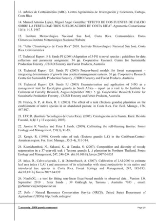 Greenwood Management Technical Forestry Report Terminalia Amazonia