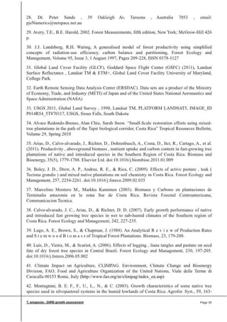 Greenwood Management Technical Forestry Report Terminalia Amazonia