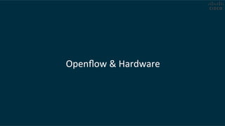 Openﬂow	
  &	
  Hardware	
  
 